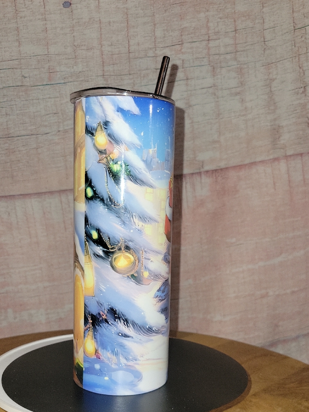 Santa Stainless Steel Tumbler - Picture 5 of 8